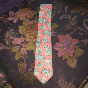 POLO RALPH LAUREN PINK PAISLEY TIE